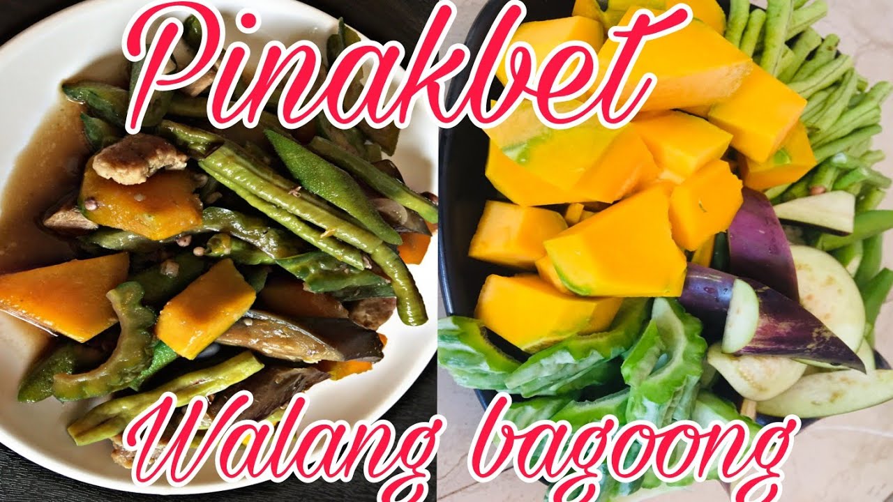 Pinakbet  Walang bagoong Lutong bahay (Panlasang pinoy) lovekate Cañedo