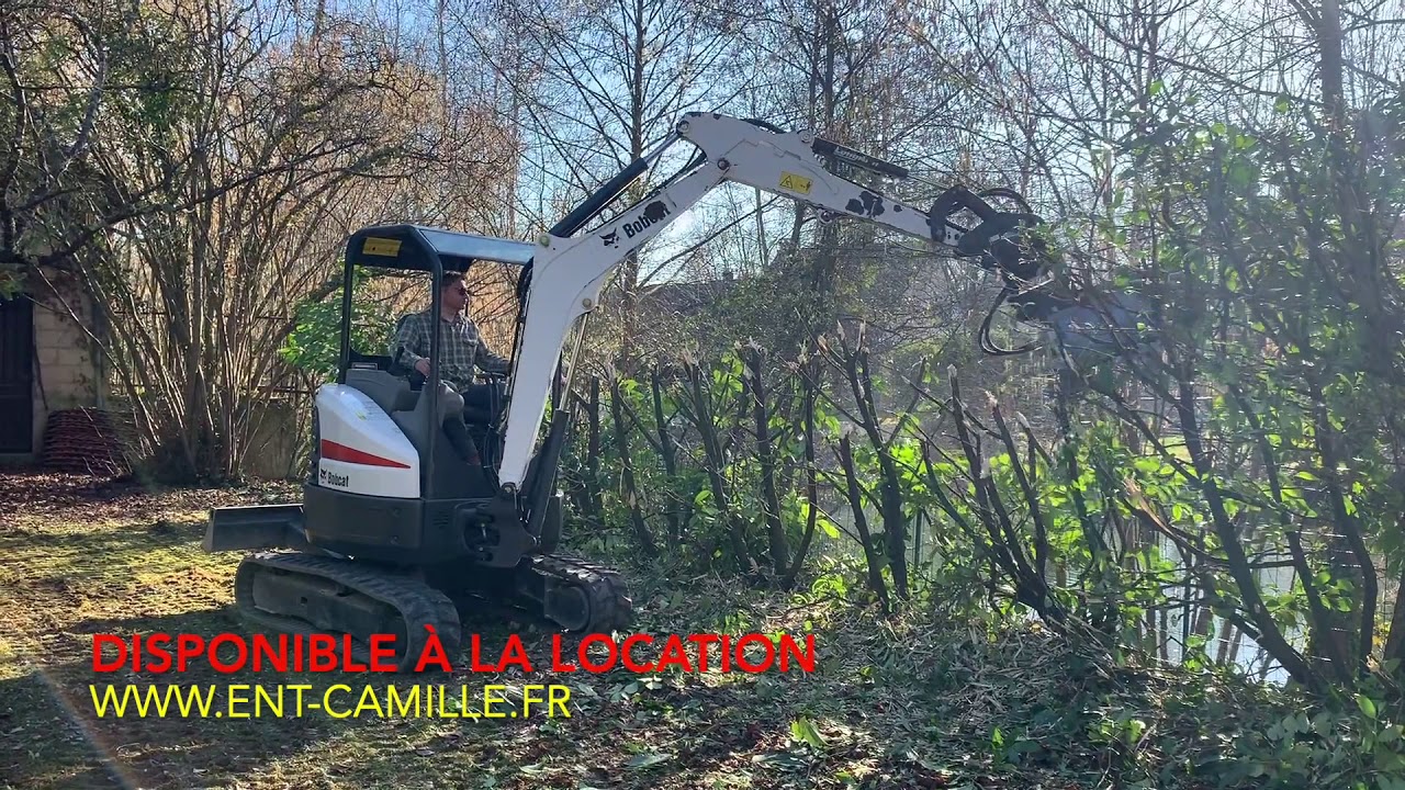 Epareuse | Mini pelle | Broyeuse | Rabattage de haie | Aube | Troyes