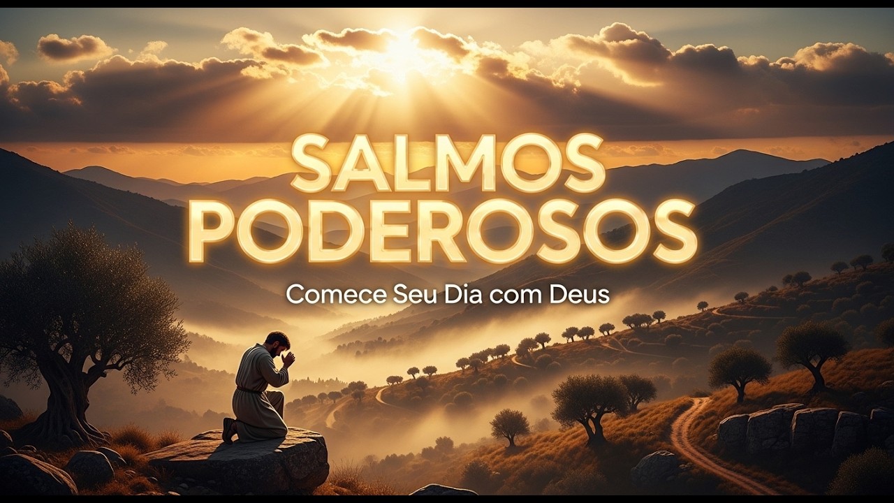 Salmos para Começar o Dia com Paz | 1 Hora de Direção e Presença de Deus