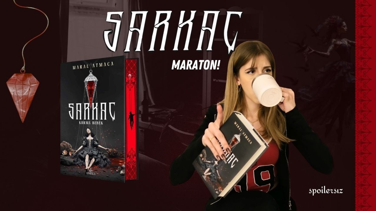 Sarkaç Maraton! hayatımda belki de ilk defa bir kitaptan bu kadar tetiklendim... (spoilersız)