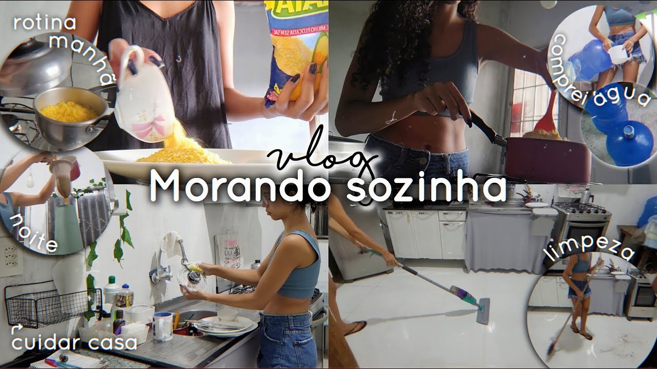 Vlog Morando sozinha ✨️
