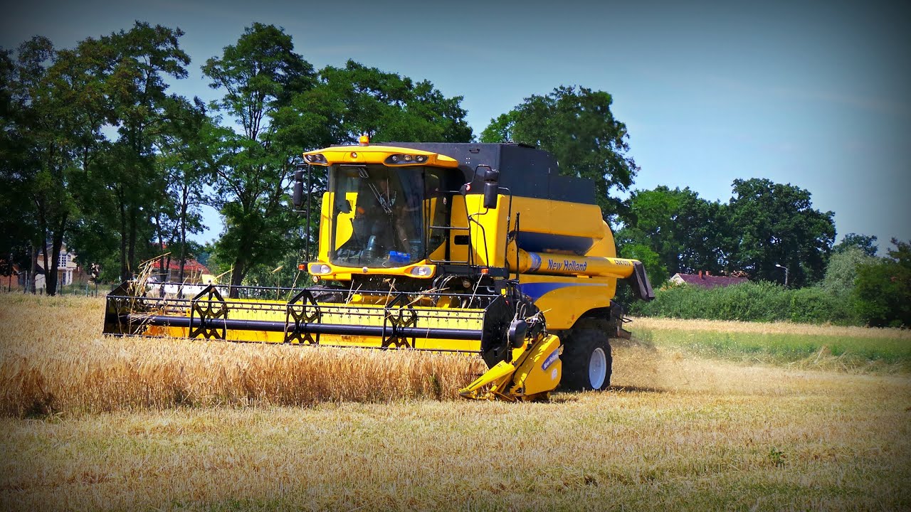Zniwa 2015 Jęczmień & New Holland csx 7070