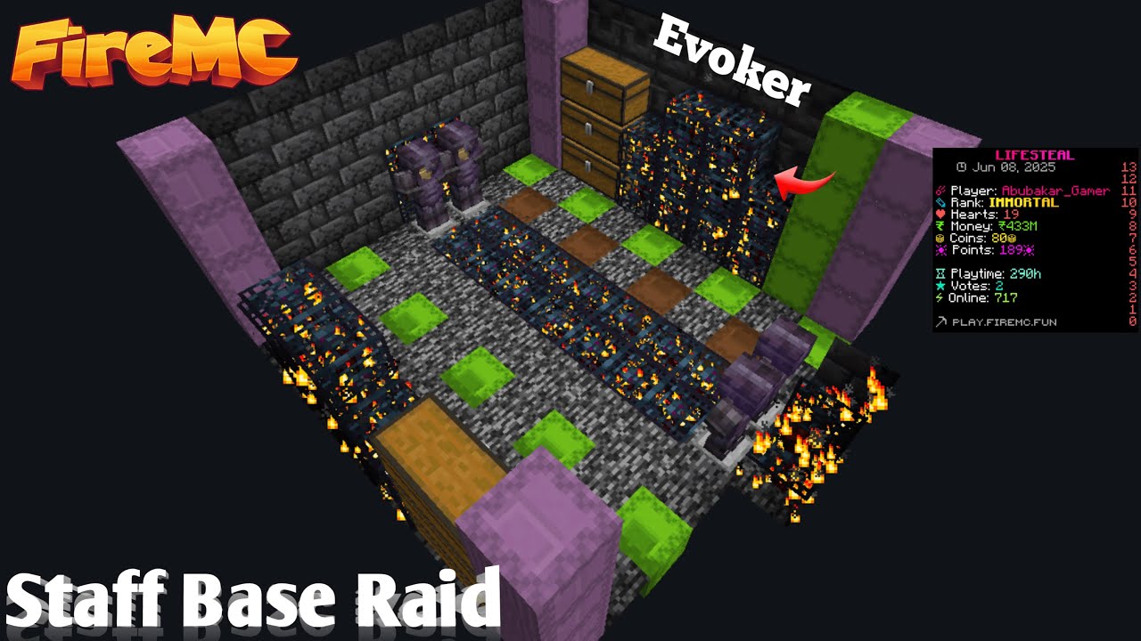 I Raid The Most Richest Base In FireMC Season 6 @PSD1