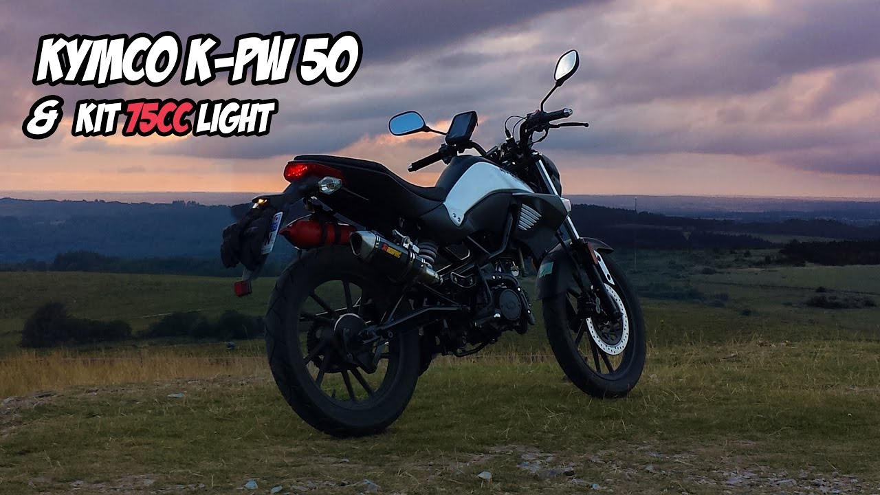 PRÉSENTATION | Kymco K-PW 50 (Kit 75cc Light)