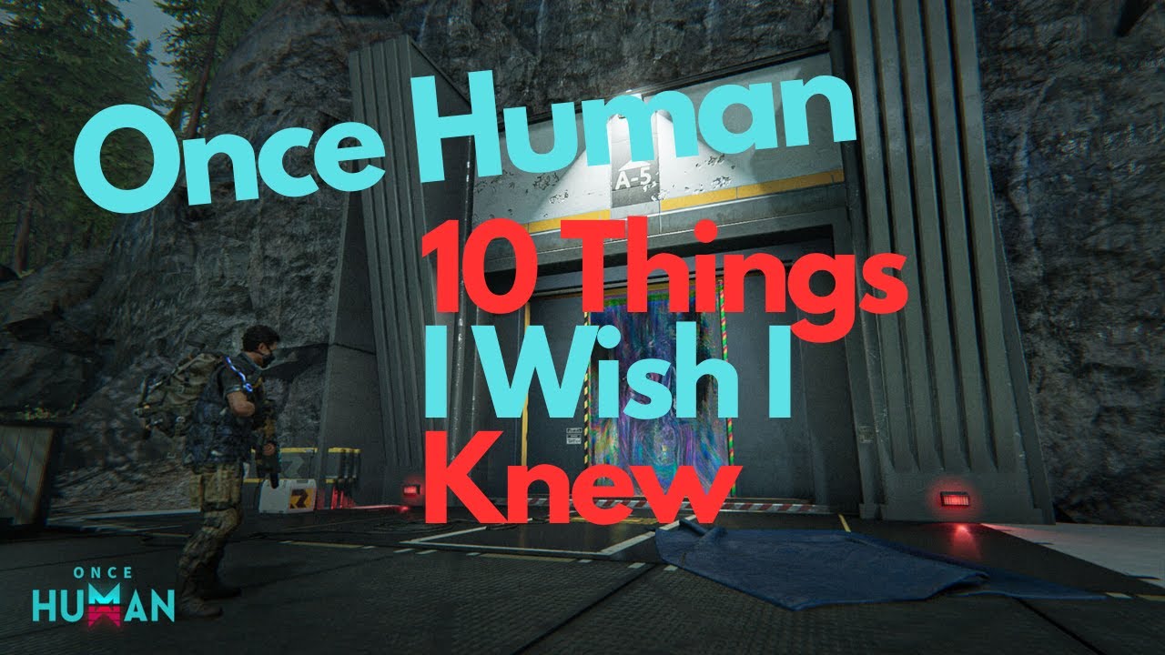 Once Human: 10 Things I Wish I Knew