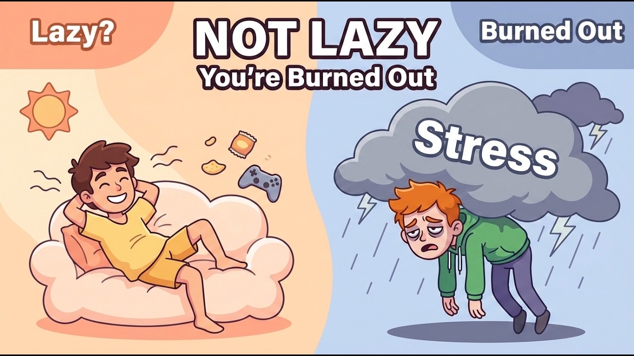 You’re Not Lazy: 6 Signs You’re Actually Burned Out