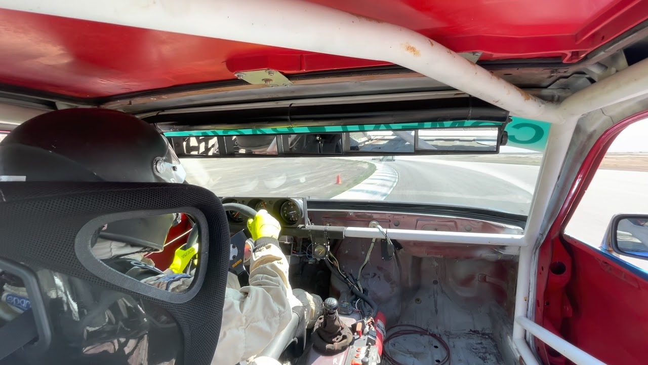 Porsche 944 spec race buttonwillow- fighting from last to finish 6th overall!