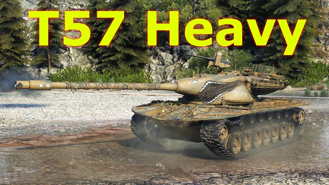 World of Tanks T57 Heavy Tank - 7 Kills 9,7K Damage