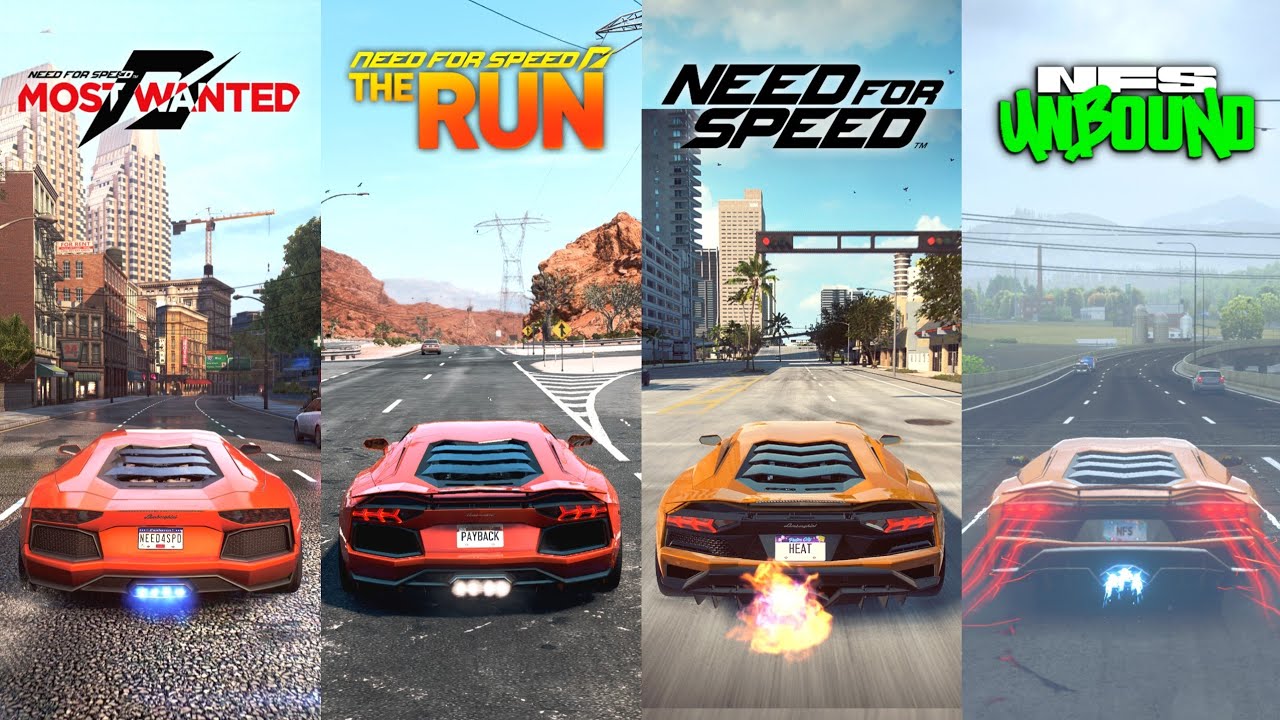 Lamborghini Aventador in NFS Games {2011-2023}