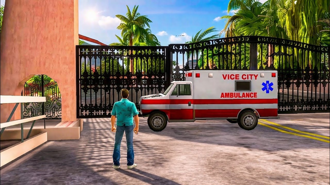 How to Cross this Gate in Gta Vice City 