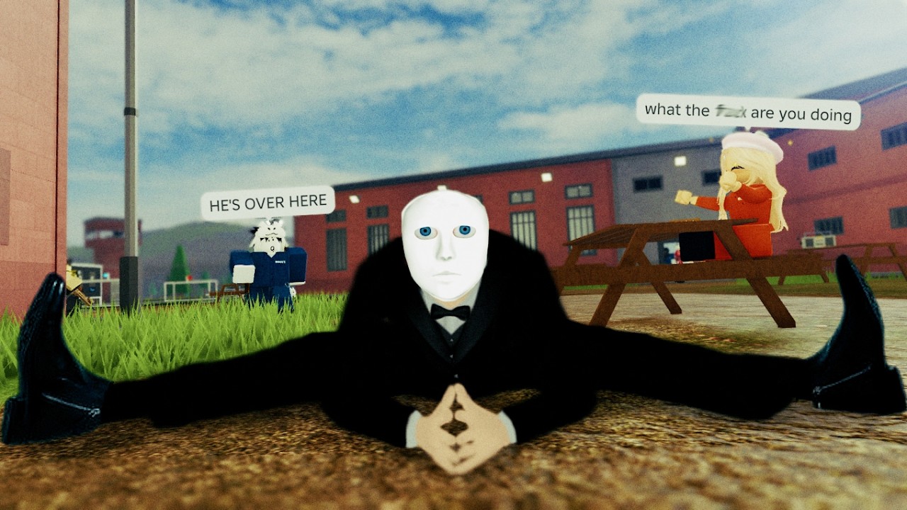 Уничтожаю тюрьму в Roblox