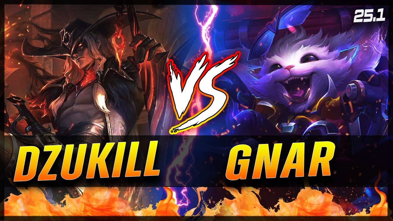 Dzukill - Yone vs Gnar TOP Patch 25.S1.1 - Yone Gameplay