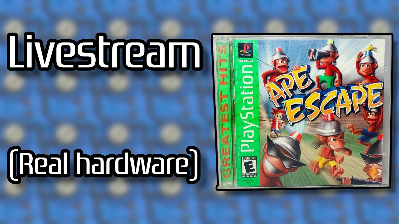 Playing Ape Escape (Real Hardware) Part 4!
