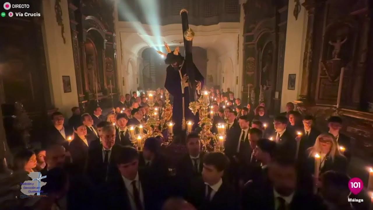 🔴 En Vivo | Vía Crucis de la Agrupación de Cofradías de Málaga | Ntro. Padre Jesús de Viñeros