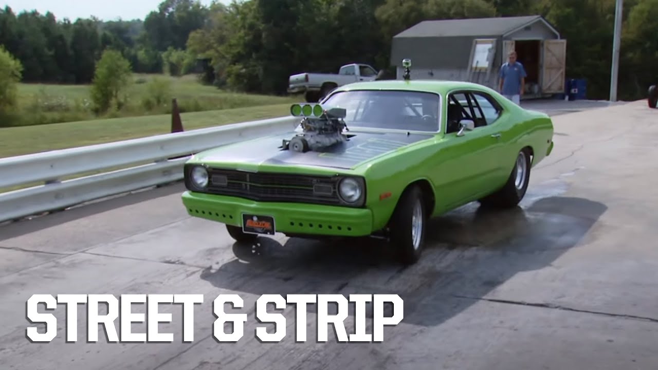 Blown Pro Street Dodge медленно проезжает 1/8 мили — MuscleCar S8, E1