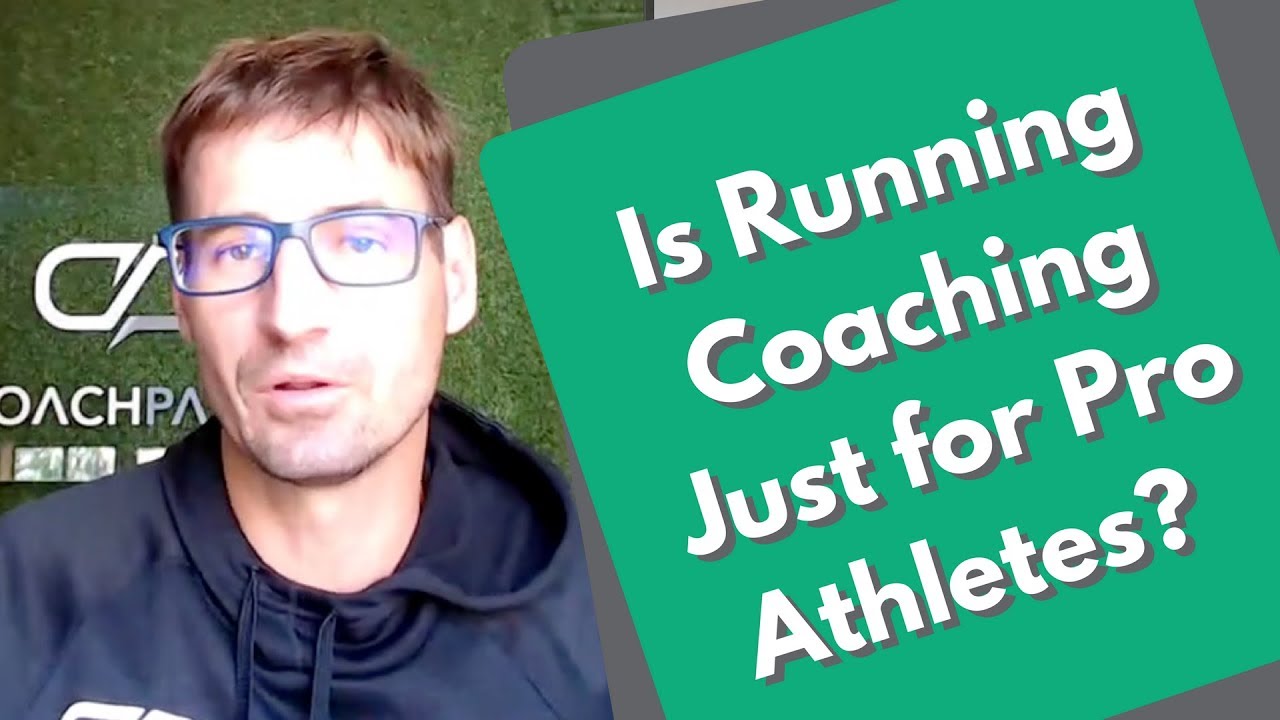 Is running coaching only for professional or elite athletes?