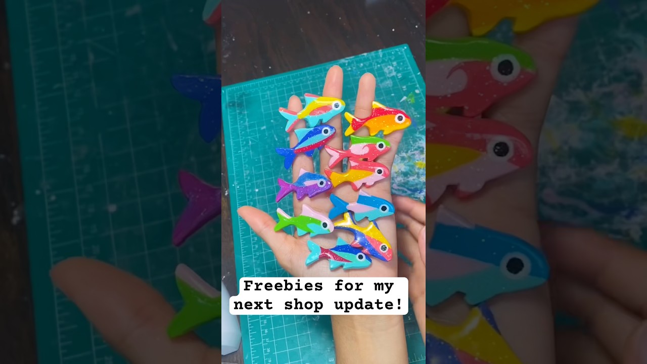 Делаю подарки для своих первых 10 покупателей 🐠✨