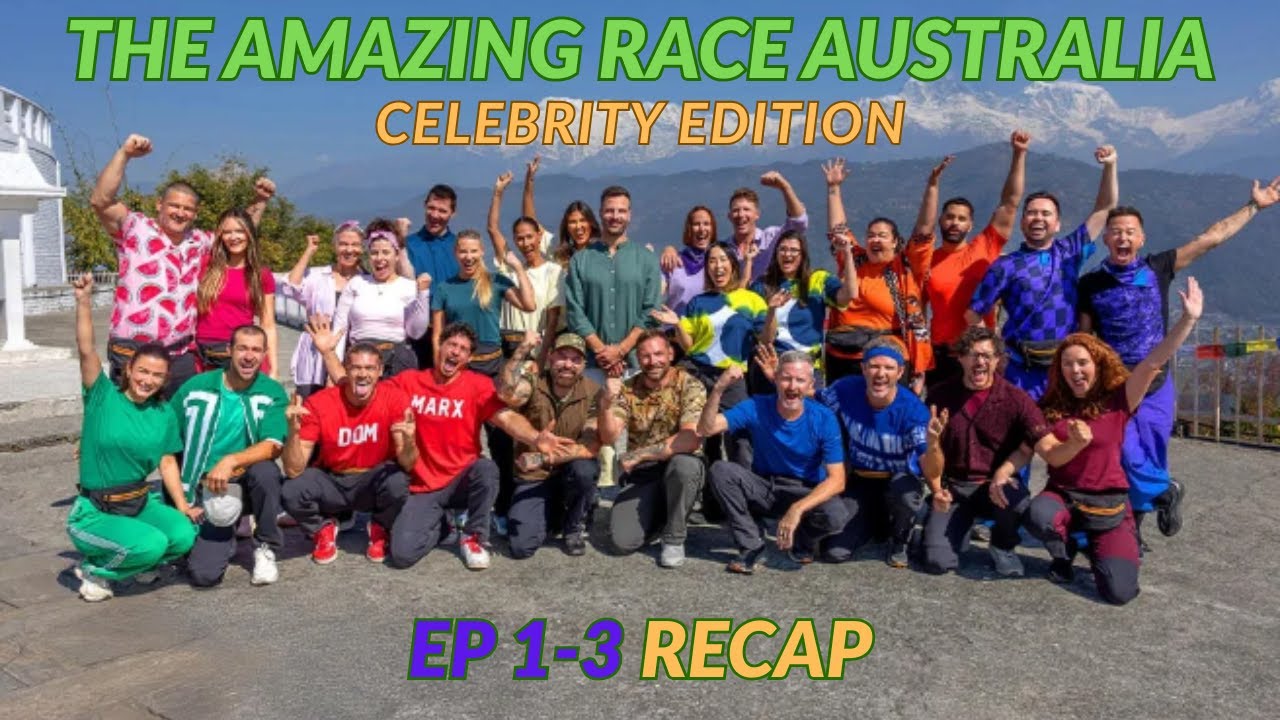 The Amazing Race AU Celebrity Edition Week 1 Recap