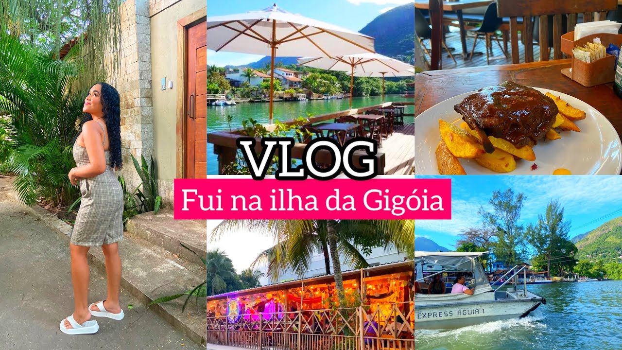 VLOG FUI NA ILHA DA GIGÓIA PELA PRIMEIRA VEZ + SHOPPING DA BARRA