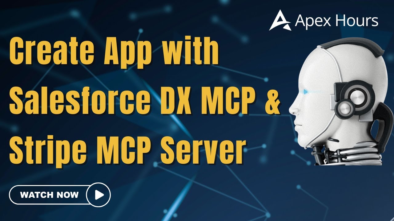 Создайте приложение с использованием Salesforce DX MCP и Stripe MCP Server.