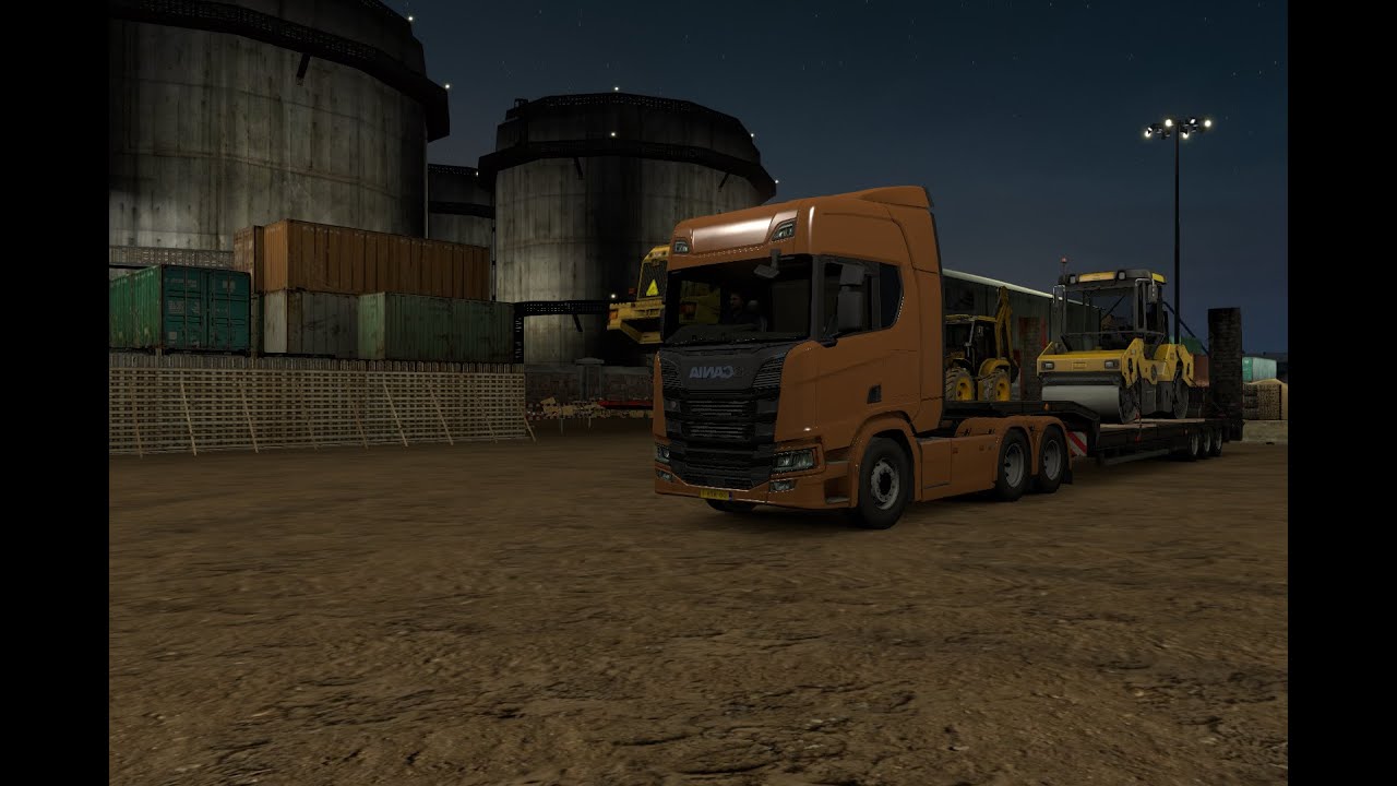 EURO TRUCK SIMULATOR 2 | CARGO DELIVERY - ROLLER | EXCELLENT JOB | 5 STAR