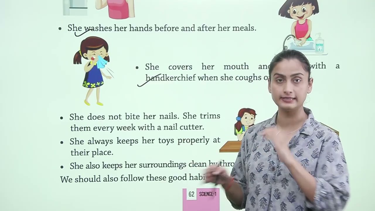 Ch 8 | Healthy Habits | Catch Up With Science | Class 01 | Growing Mind | For children