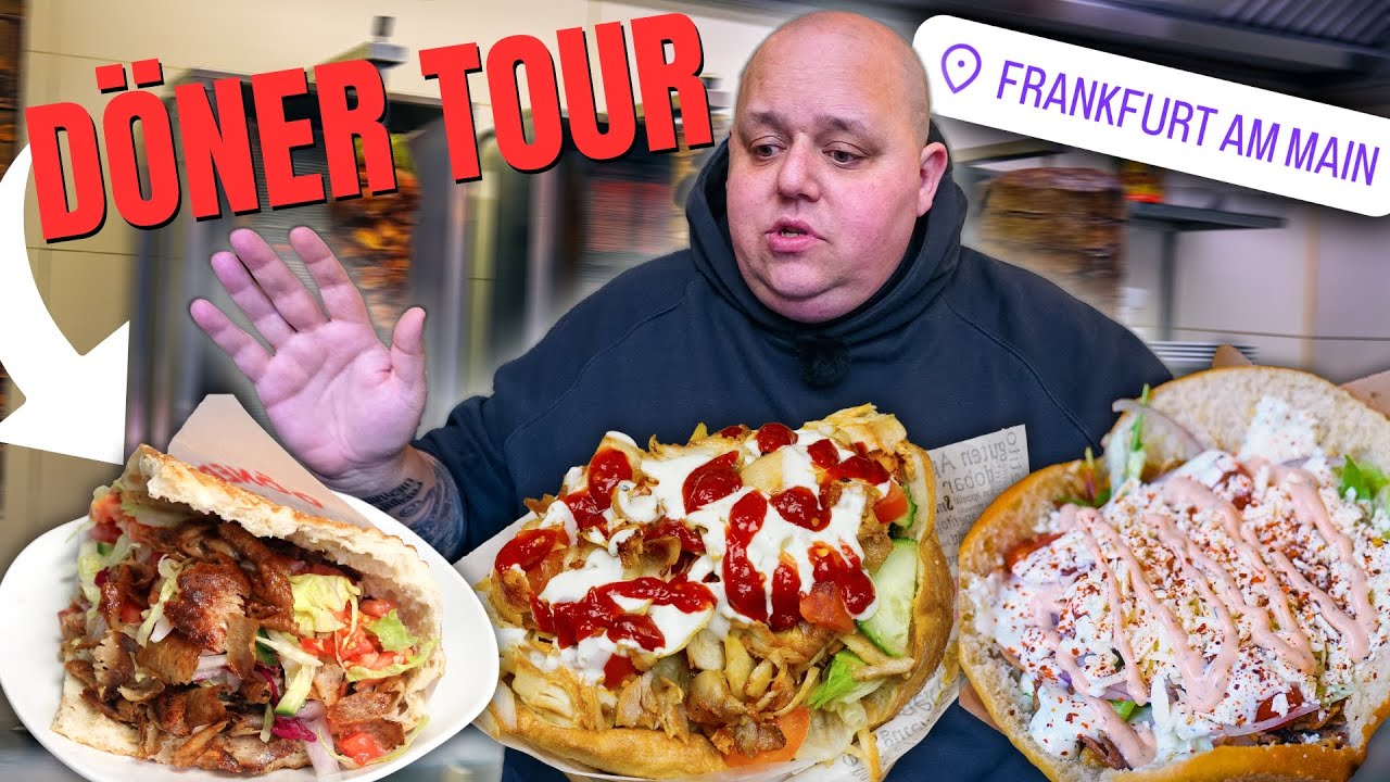 DÖNER Foodtour im Frankfurter Bahnhofsviertel 🥙🤩
