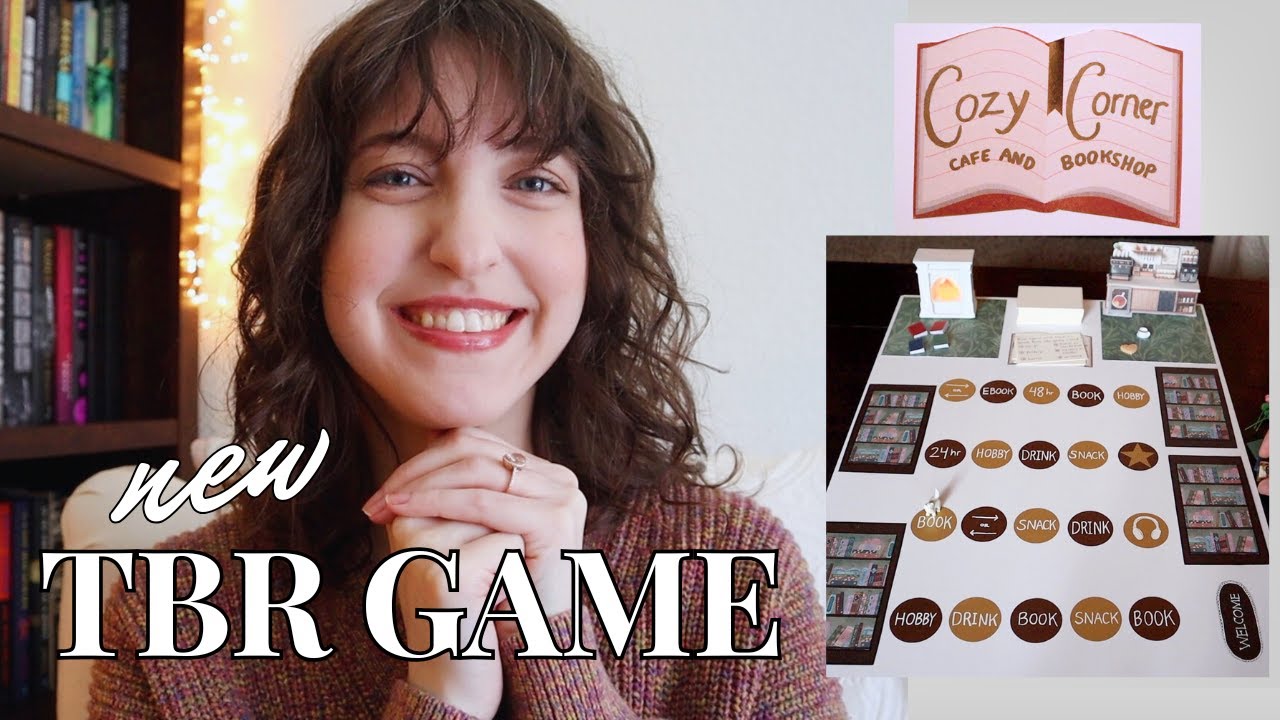 NEW TBR GAME chooses what I read next ✨Cozy Corner Café & Bookshop ☕️🥐📖