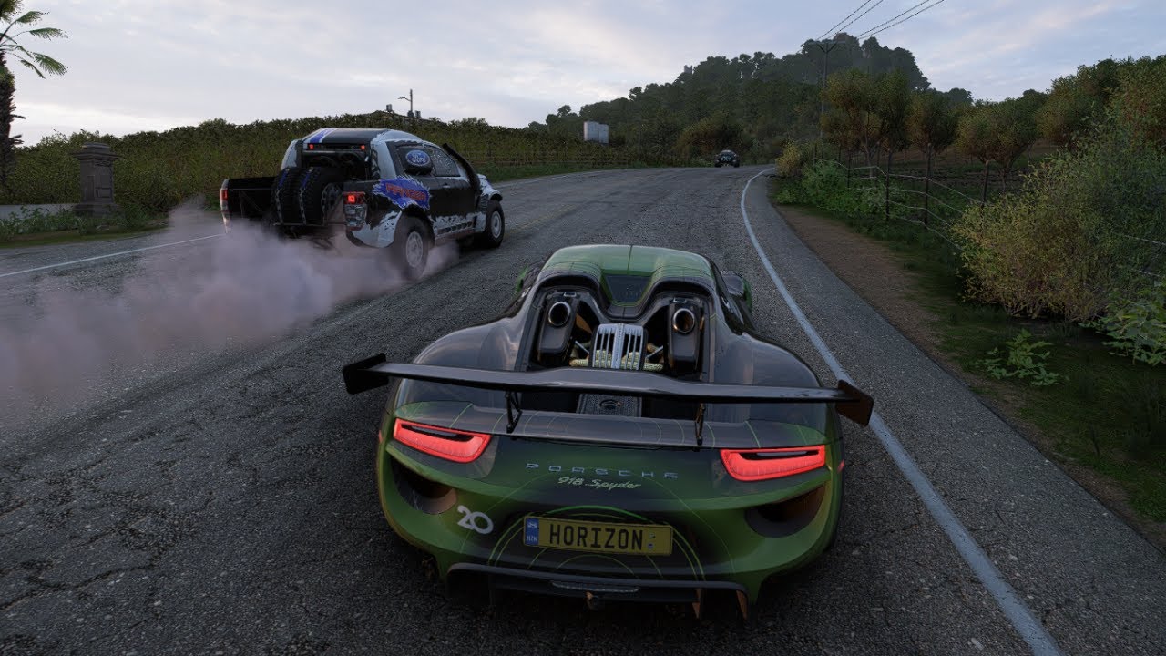 porshe 994HP vs Hypercars goliath race gameplay - FORZA HORIZON 5