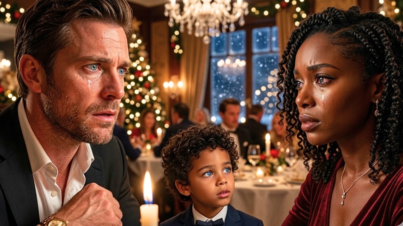 Christmas Blind Date — Billionaire Froze Seeing The Poor Single Mum He Left Pregnant 10 Years Ago'