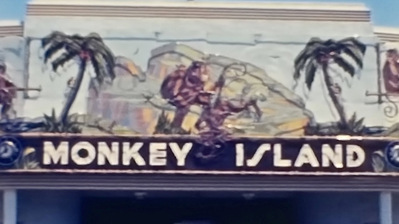 Monkey Island, Hollywood, California - 1940s (8mm)