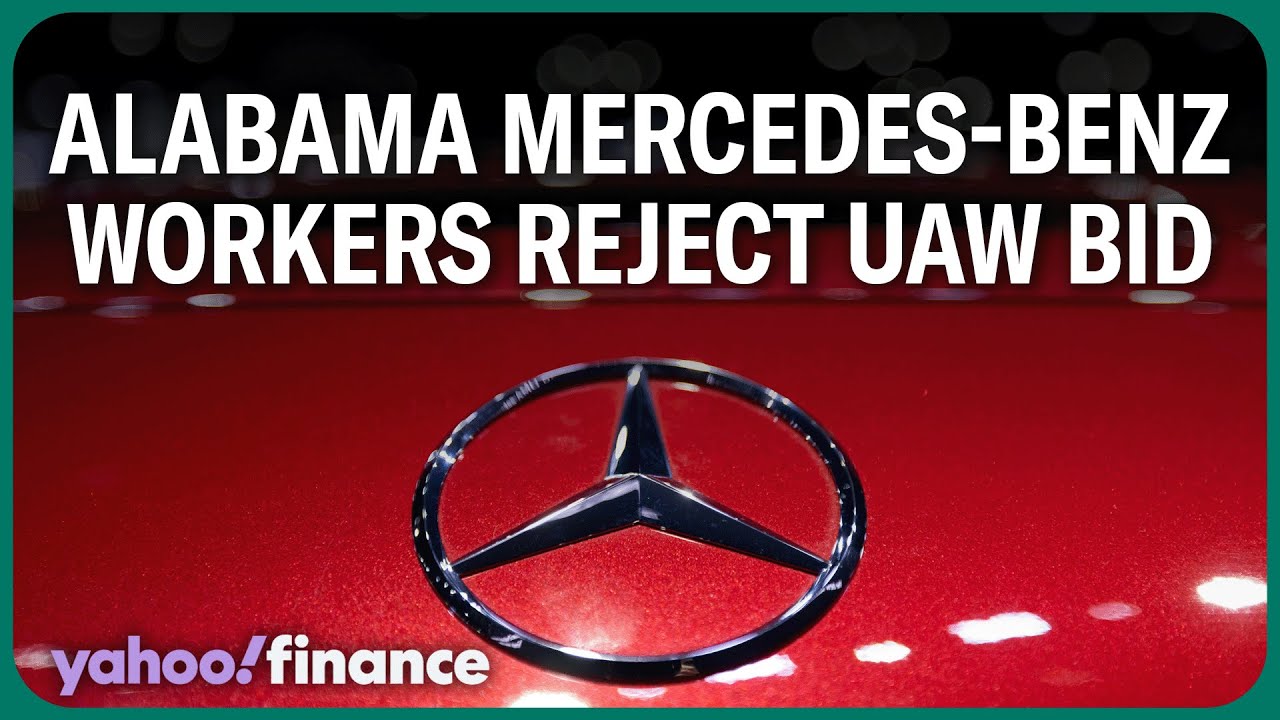 Alabama Mercedes-Benz workers reject UAW bid