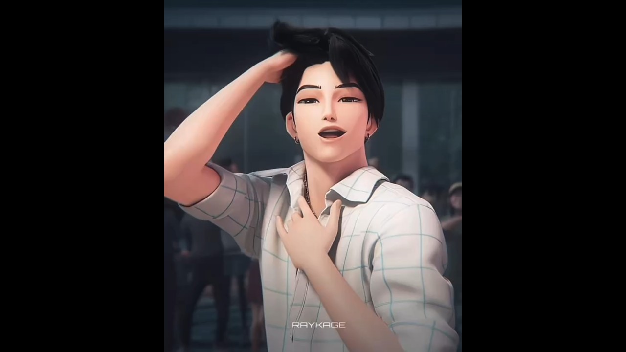 Он шикарен 🛐💗 [к-поп охотницы на демонов] #залити #tiktok #anime #rblx #edit #конд #код