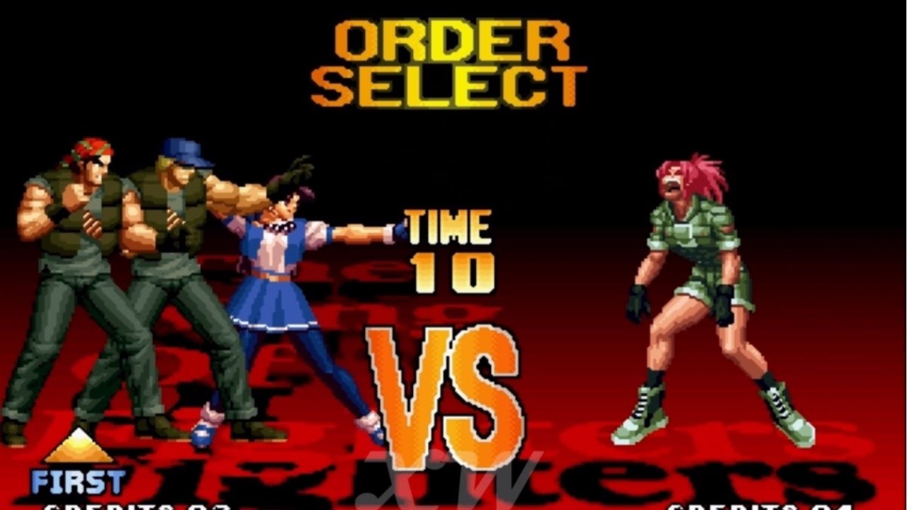 Kof 97 - Classic Heroes Team Arcade  (Athena, Clark, Ralf)