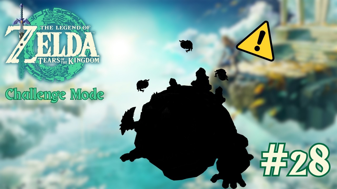 VOD - La dernière pièce du DRIP et une TRÈS GROSSE GRENOUILLE - Zelda TOTK Challenge Mode #28