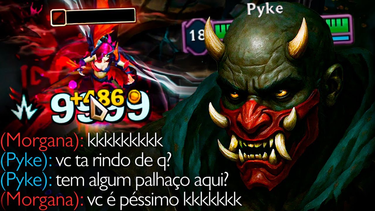 BASTOU DIGITAR 1X PRA EU CAMPAR DE PYKE AT&Eacute; ELE DAR MUTE ALL KKKKKKKKKKKKK
