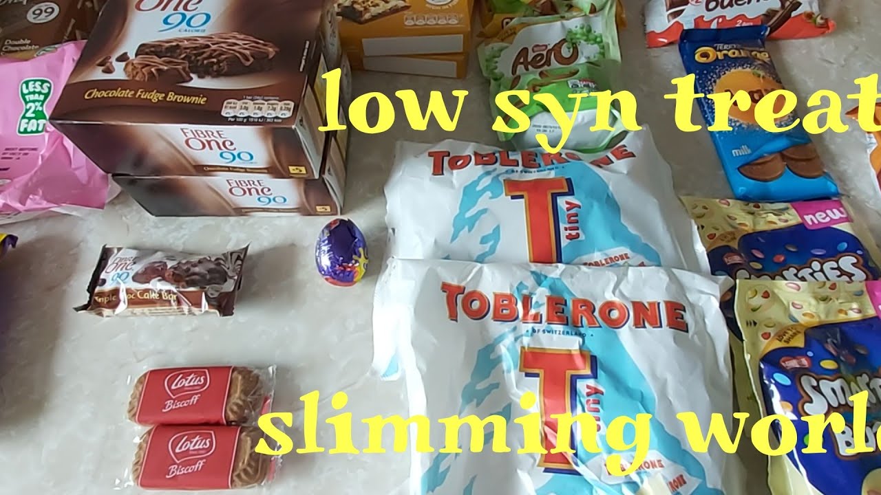 Slimming world/ what's in my low syn treat cupboard