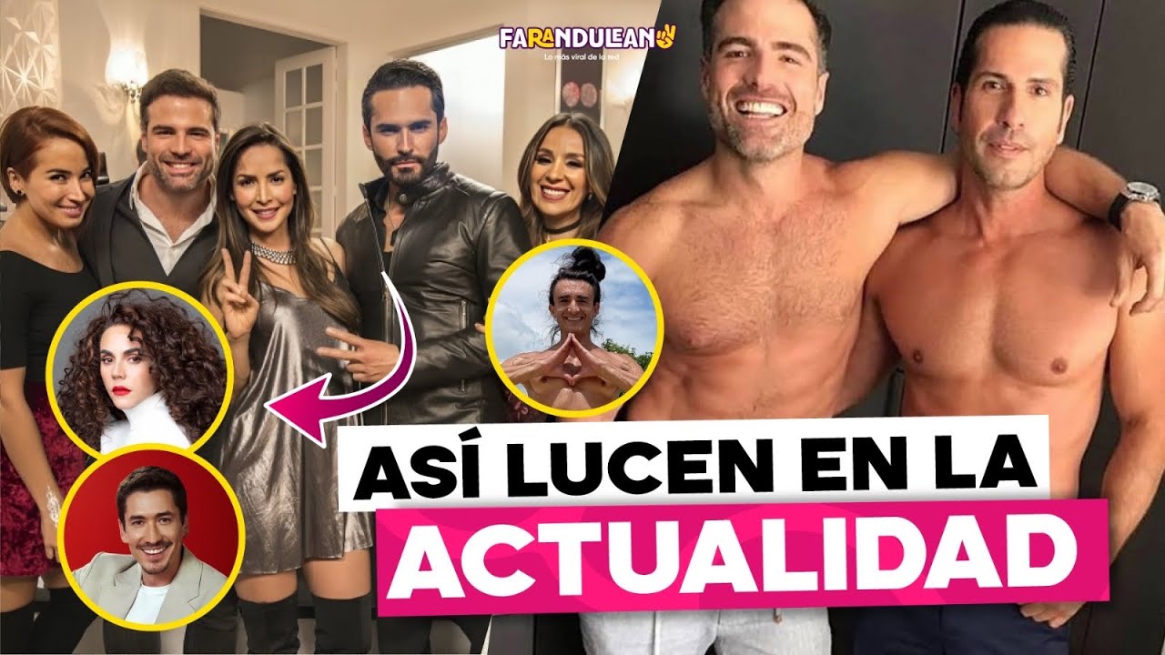 LA INCREÍBLE TRANSFORMACIÓN DE LOS ACTORES DE SIN SENOS SÍ HAY PARAÍSO.