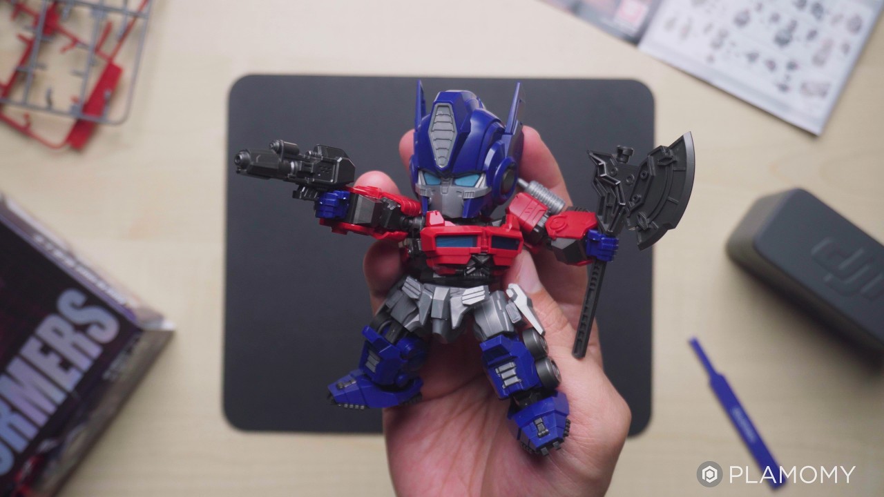 ASMR SPEED BUILD Trumpeter Micro Operation 01 | Optimus Prime