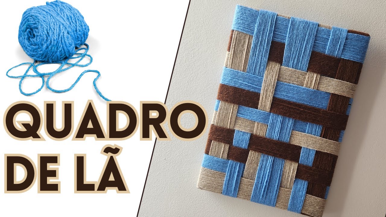 QUADRO DE LÃ -  STRING ART