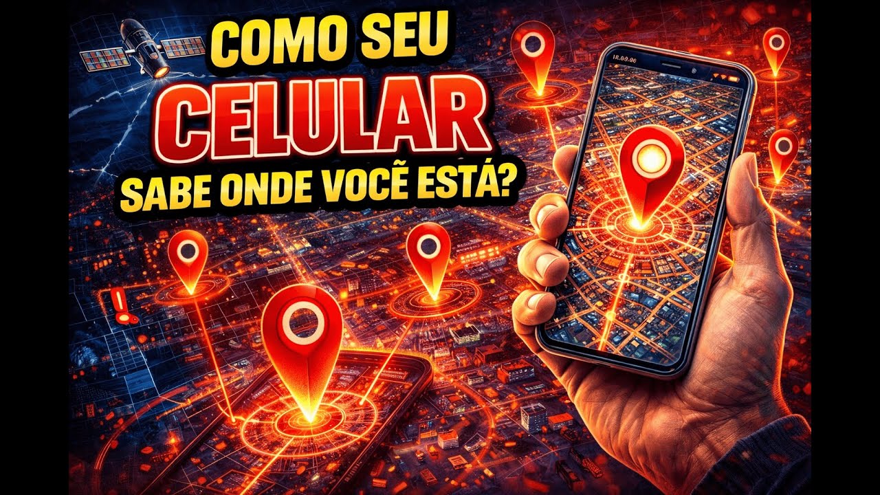Como seu celular sabe exatamente onde você está?