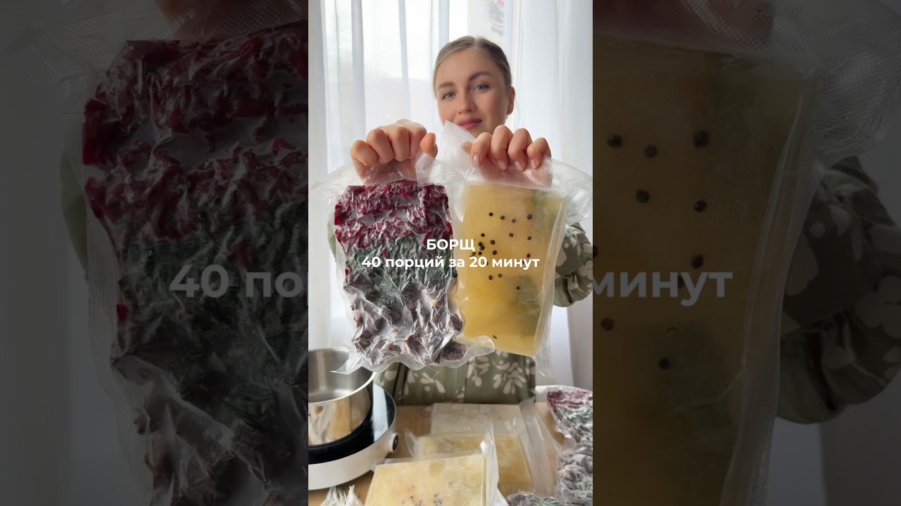 👇Рецепт заготовки борща в заморозку #борщ #заготовка #обед #ужин #заготовки #рецепты