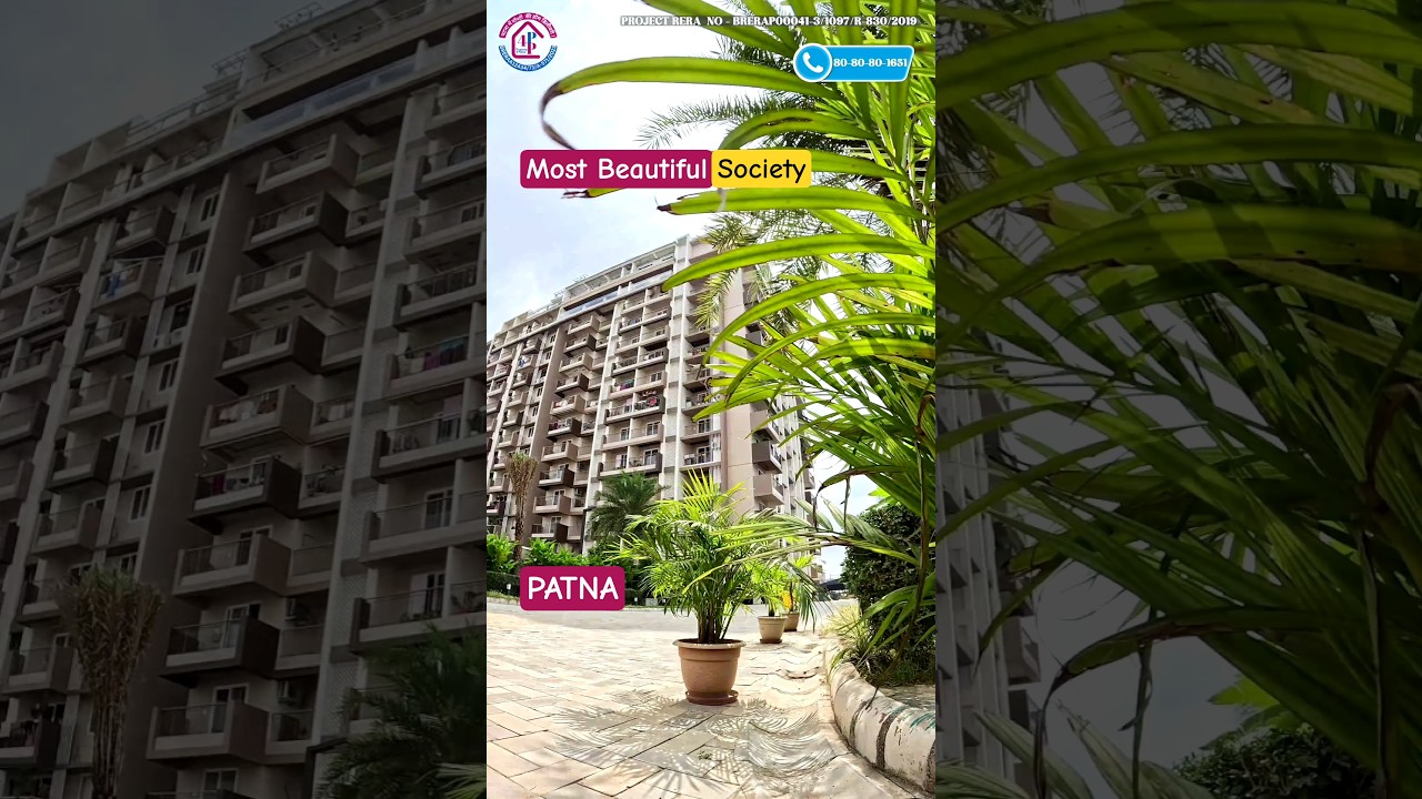 Most Beautiful Society in Patna | Ready to Move 3 & 4 BHK Flats #perfectliving #bestproperty