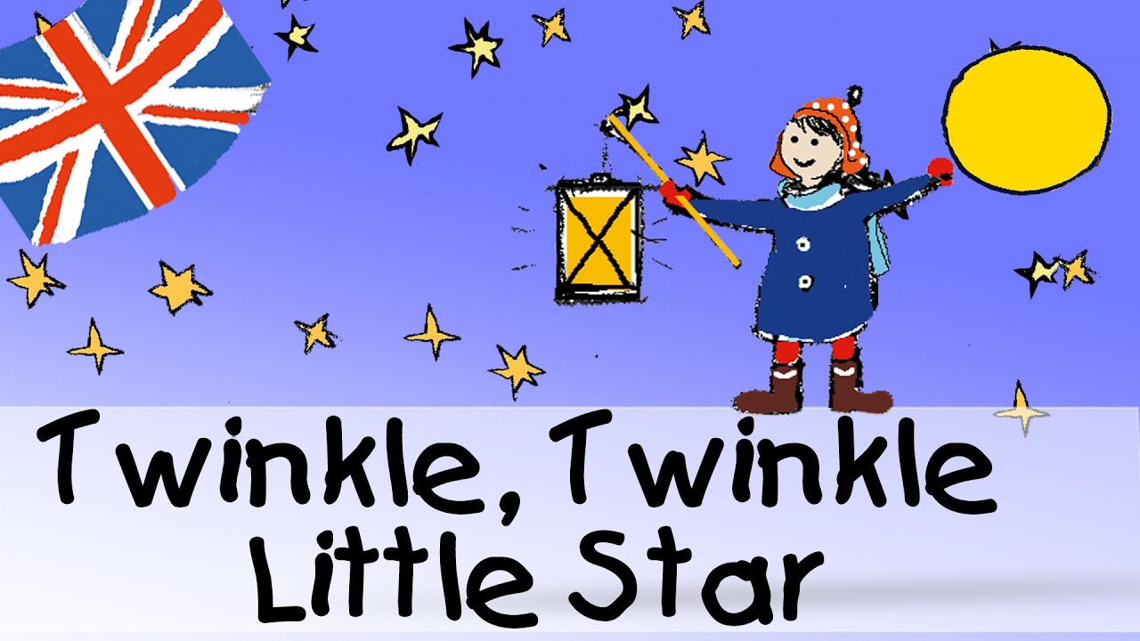 Twinkle, Twinkle, Little Star - englische Kindergarten Lieder || Kinderlieder