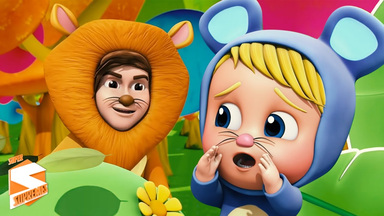 O le&atilde;o e o rato | Fingir e brincar | M&uacute;sica para crian&ccedil;as | Kids Tv em Portugu&ecirc;s | Rimas de ber&ccedil;&aacute;rio