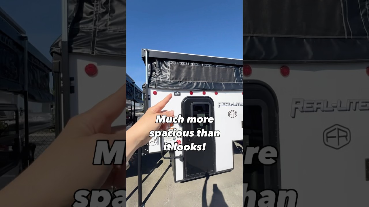 2025 Real-Lite SS1604 Truck Camper &ndash; Lightweight, Pop-Up & Loaded!