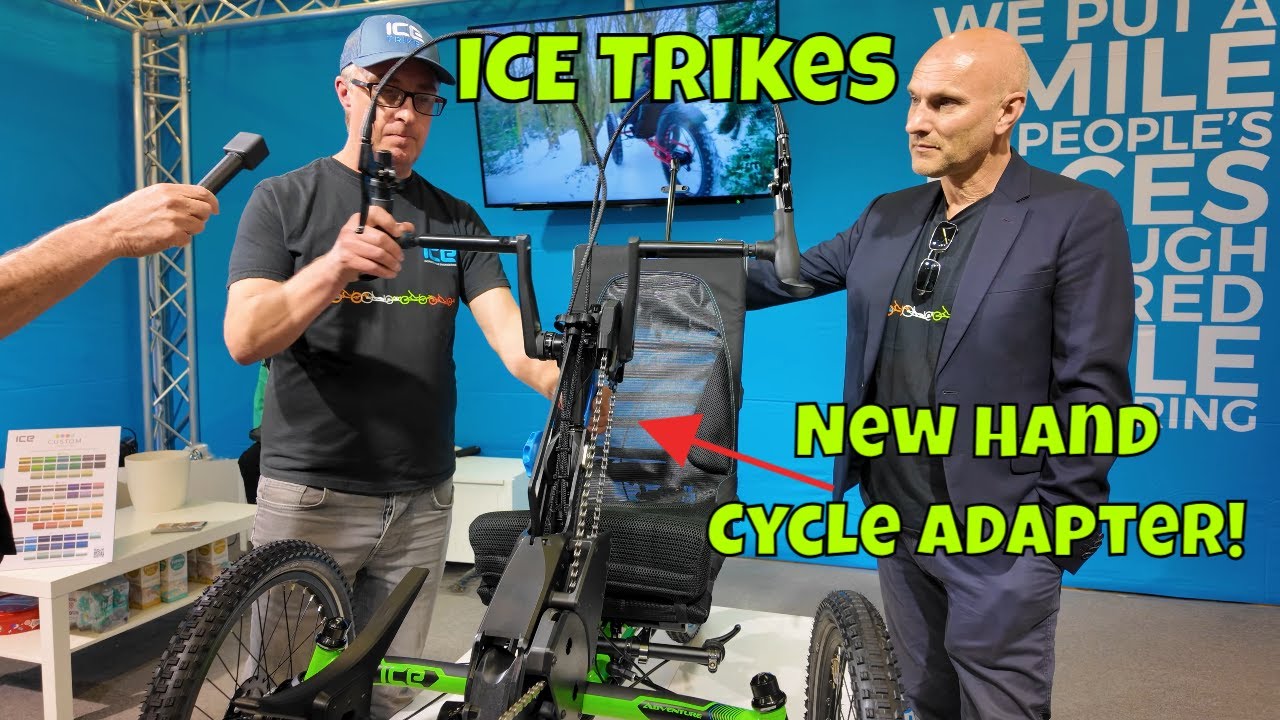 Spezi 2025-ICE Trikes Shows a Hand Trike and Small People Trike!