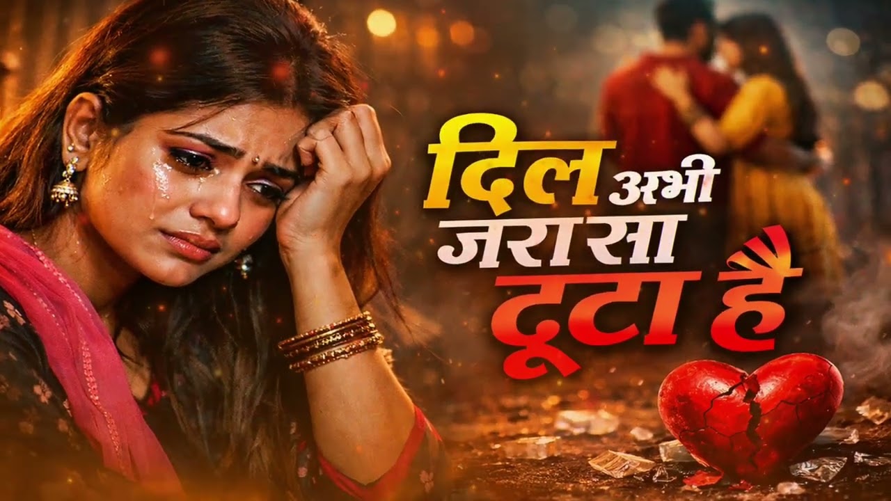 दिल अभी ज़रा सा टूटा है | 90s Sad Song | Bewafai Dard Bhara Gana | BewafaiJunction | Heart Touching
