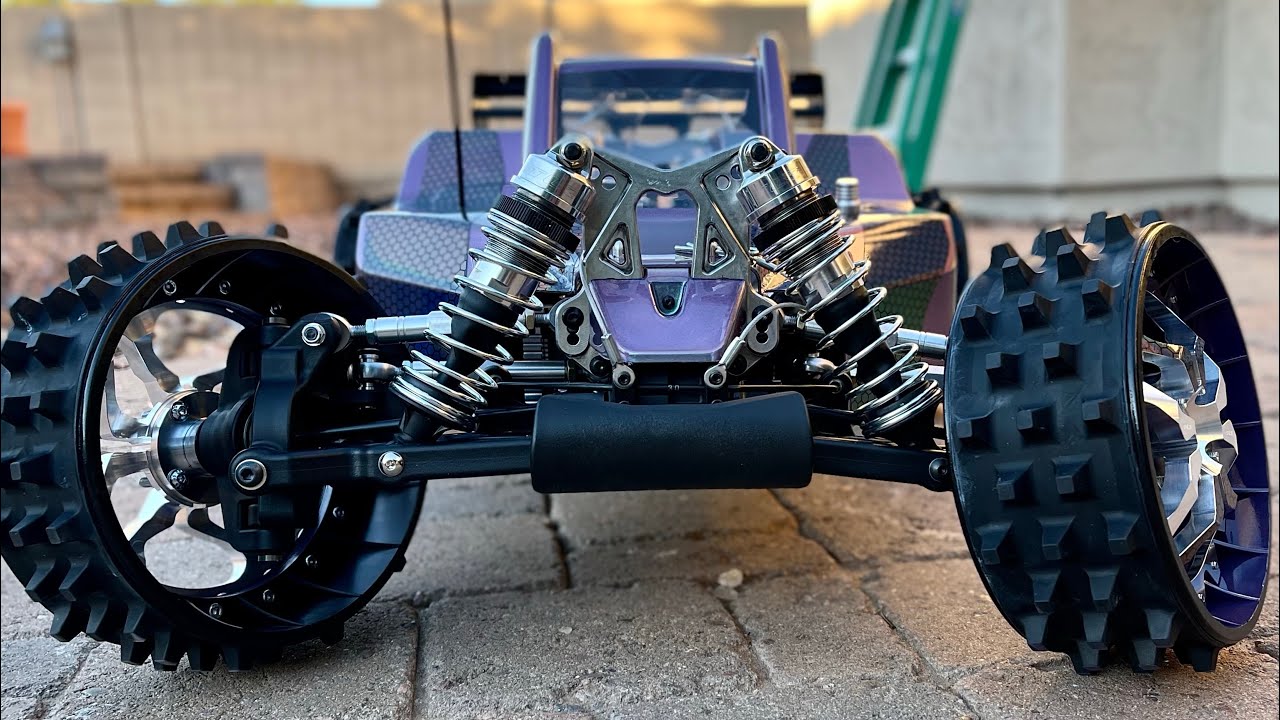 LOSI 5B 12s BRUSHLESS CONVERSION COMPLETED 😈