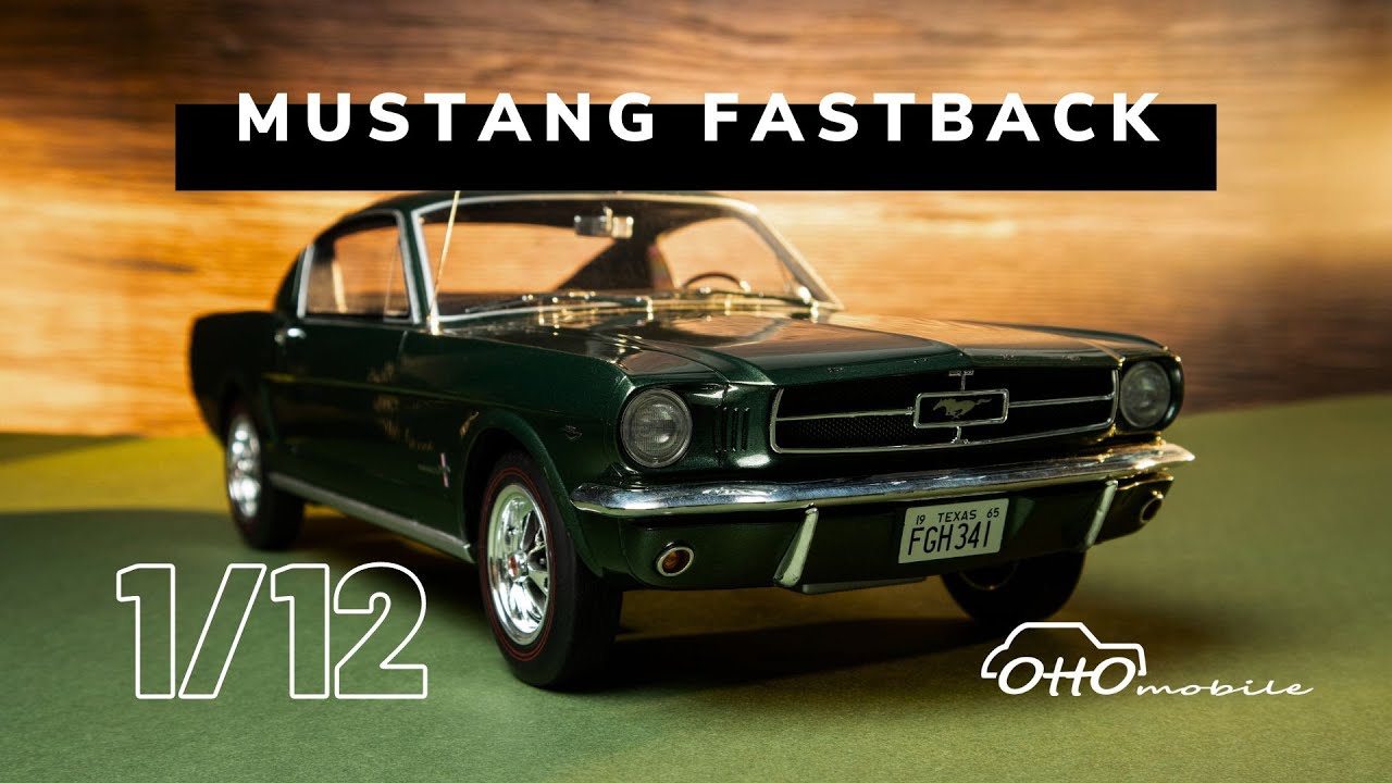 🐎 Mustang Fastback 🐴 ⎥ 📐 Scale 1/12 ⎟ SPECIAL - SALE 🛍️